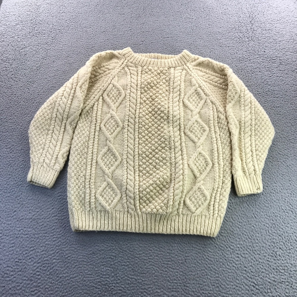 VTG Antartex Sweater Mens Wool Cable Knit Fisherman Chunky Nordic Hand Knit